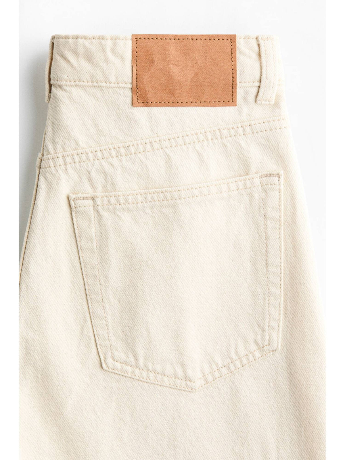 Women Beige Wide High Jeans | ST23 - view 8
