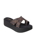 Women Black Platform Heels | H78 - view 1