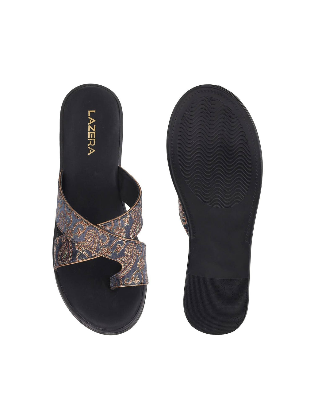 Women Black Platform Heels | H78 - view 6