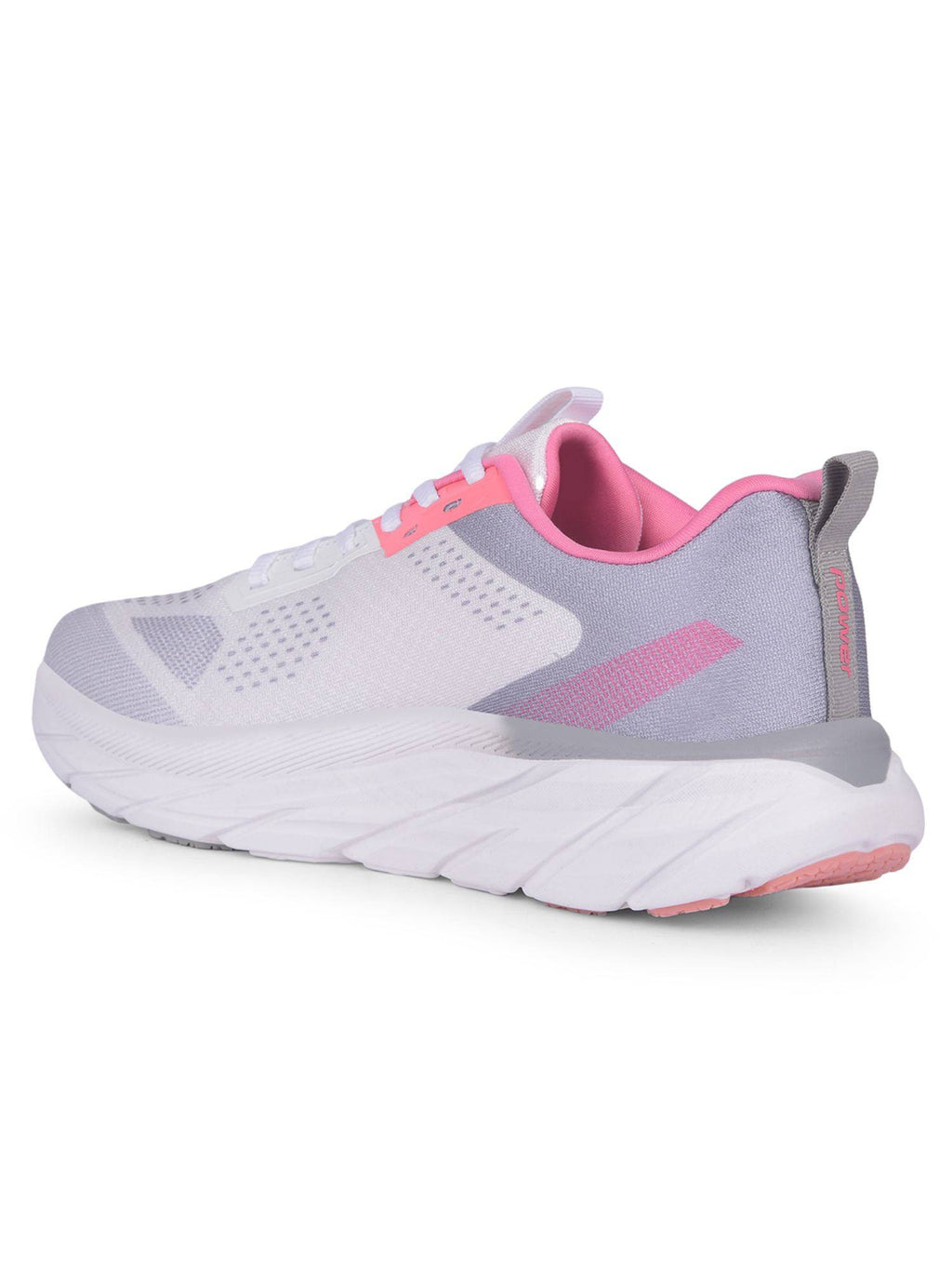 Xylene Women White Running Shoes | SH9 - view 3