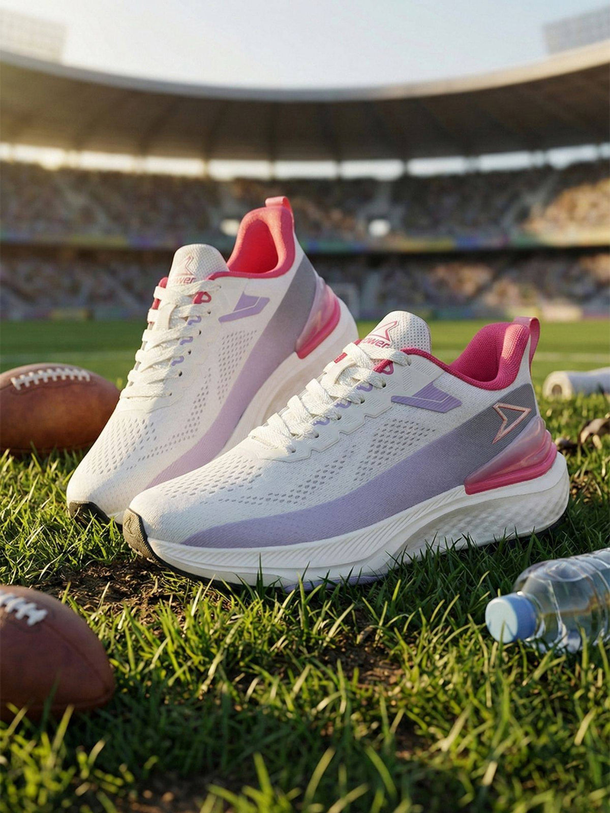 P-OPALL 2.0 Women White Running Shoes | SH9 - view 1