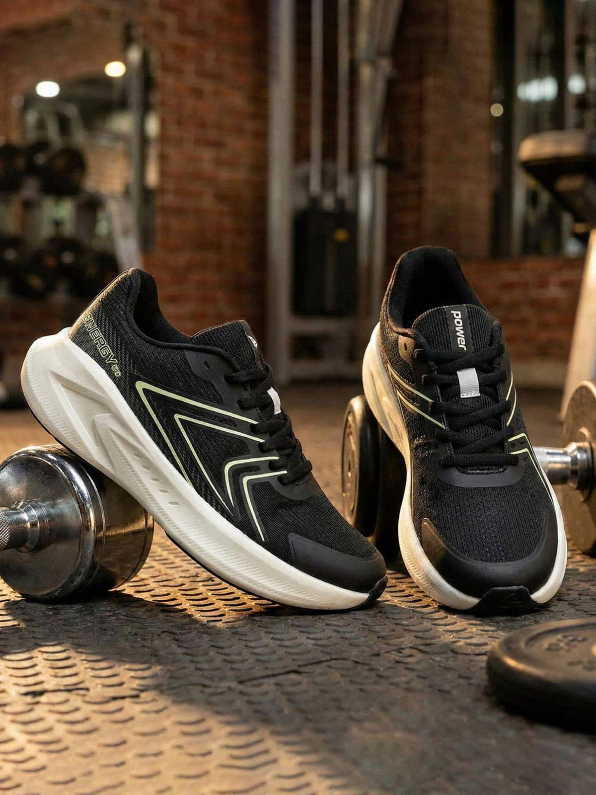 Energy Firefly Women Black Running Shoes | SH9 - view 1