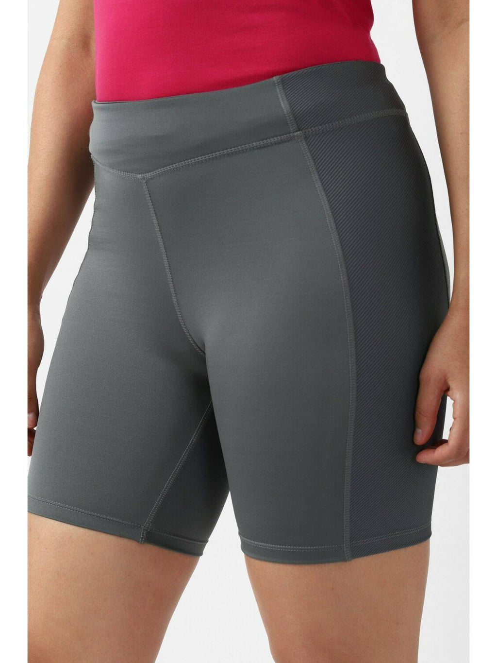 Womens Yoga Hr Rib Shorts - view 5
