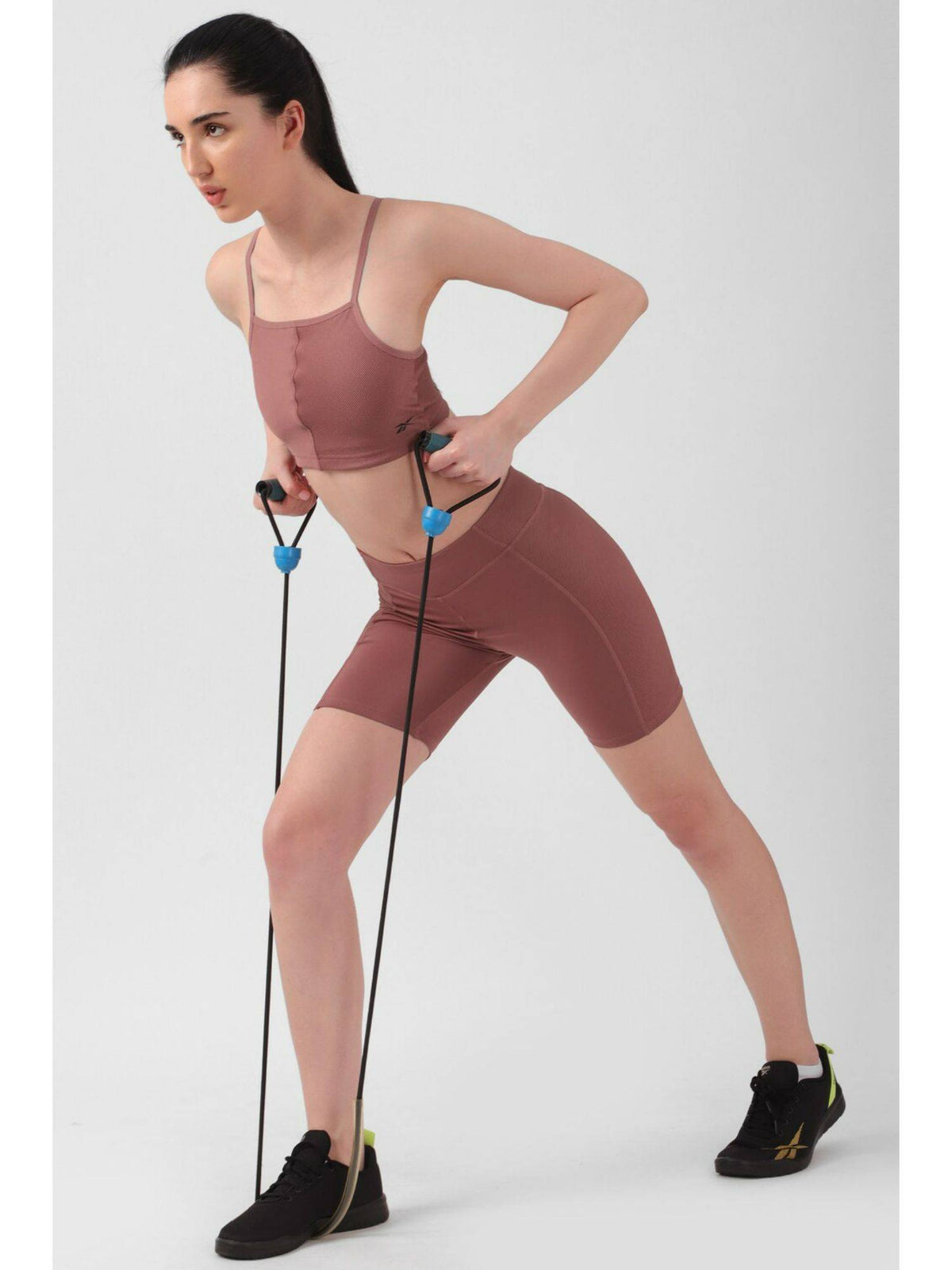 Womens Yoga Hr Rib Shorts - view 15