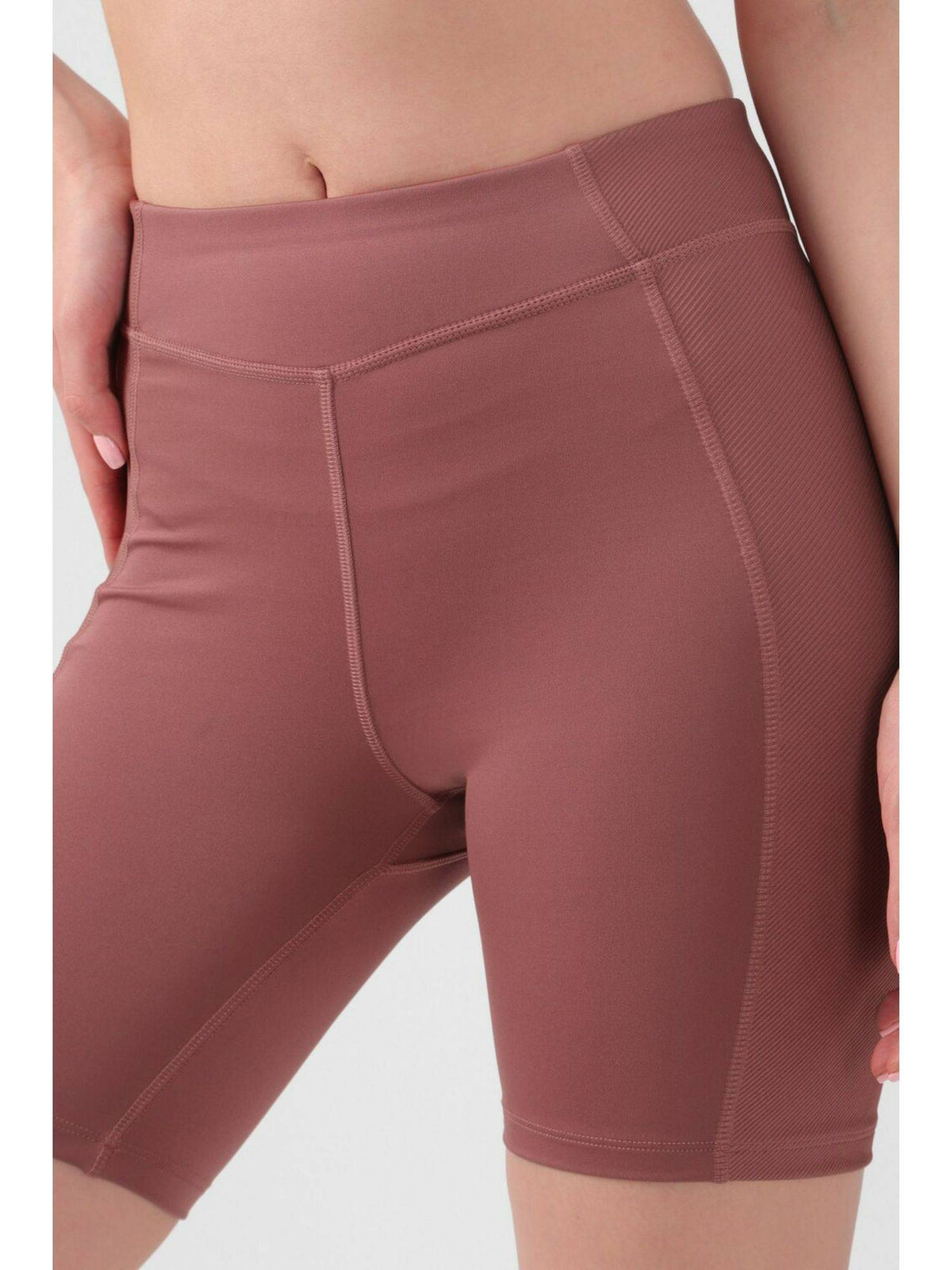 Womens Yoga Hr Rib Shorts - view 16