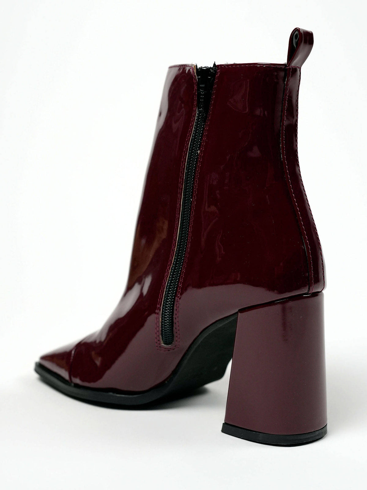 Women Elton Bordeaux Burgundy Ankle Boots | BT61 - view 3