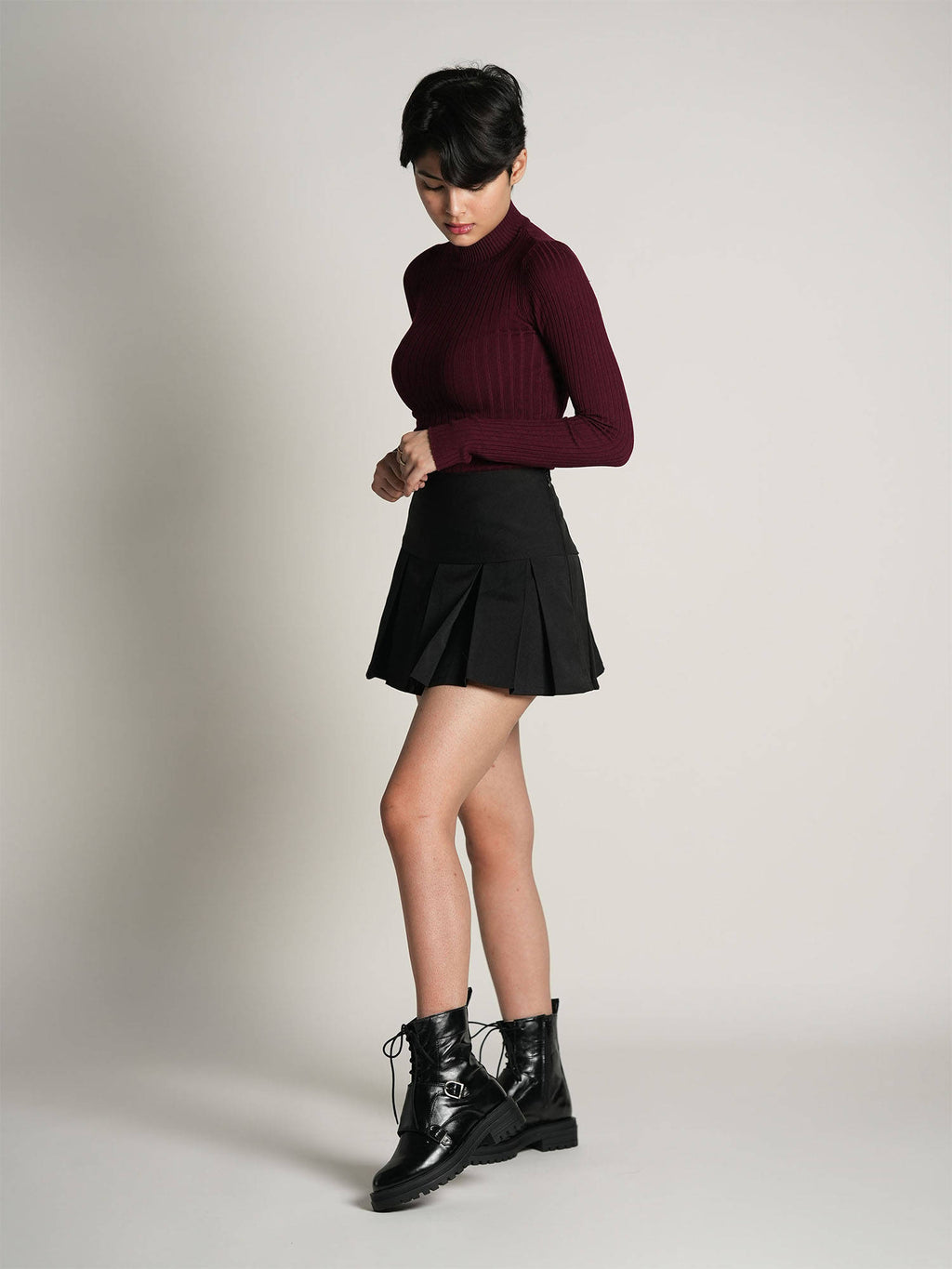 Women Black Sabbath Buckled Boots | BT61 - view 6