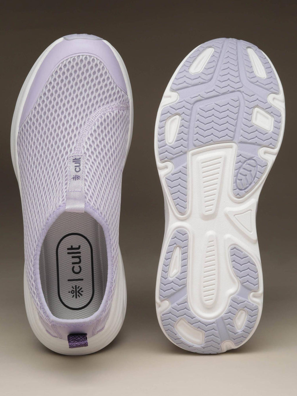 Women Lavender Mesh Walking Shoes | SH9 - view 9