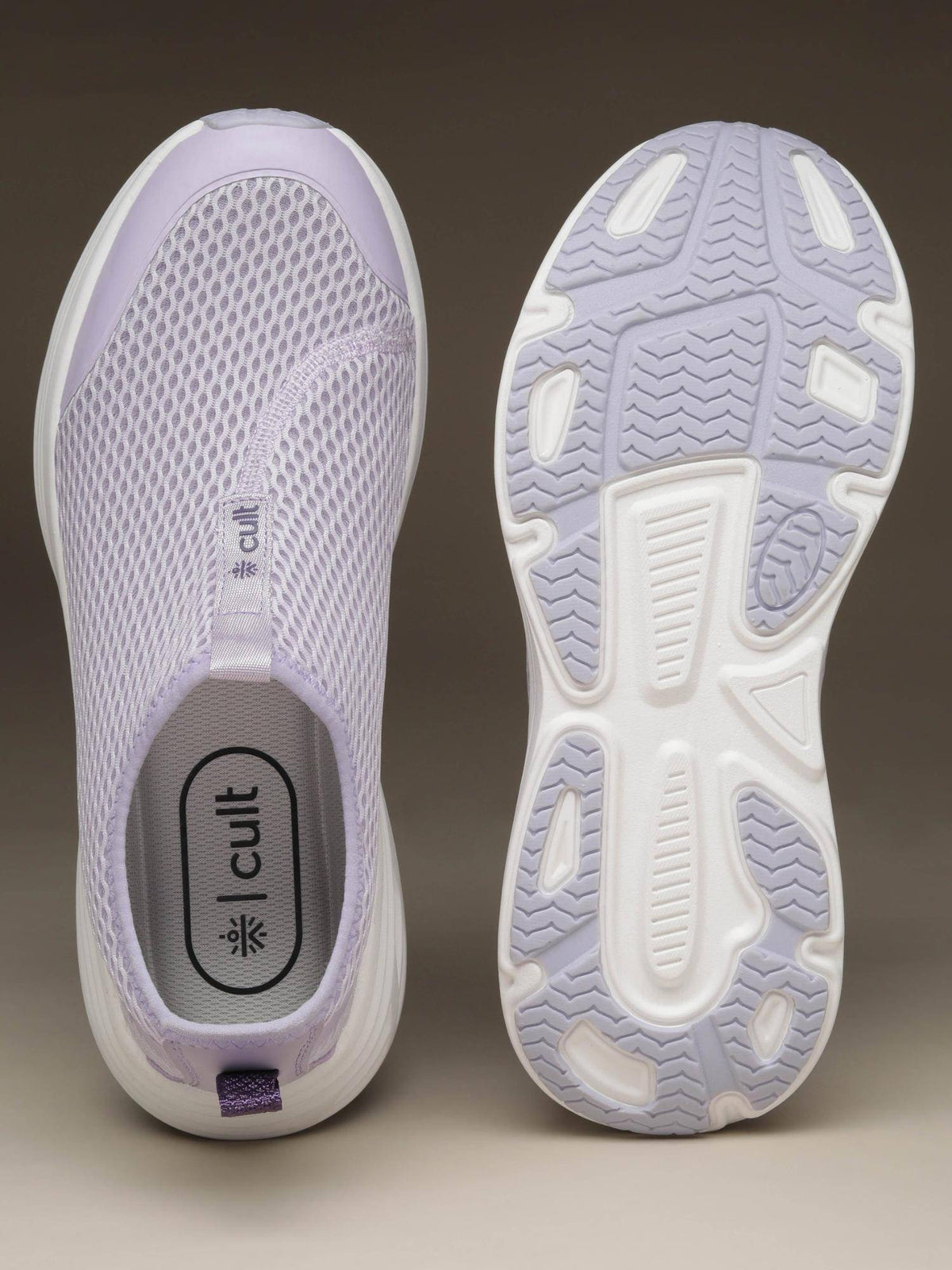 Women Lavender Mesh Walking Shoes | SH9 - view 9