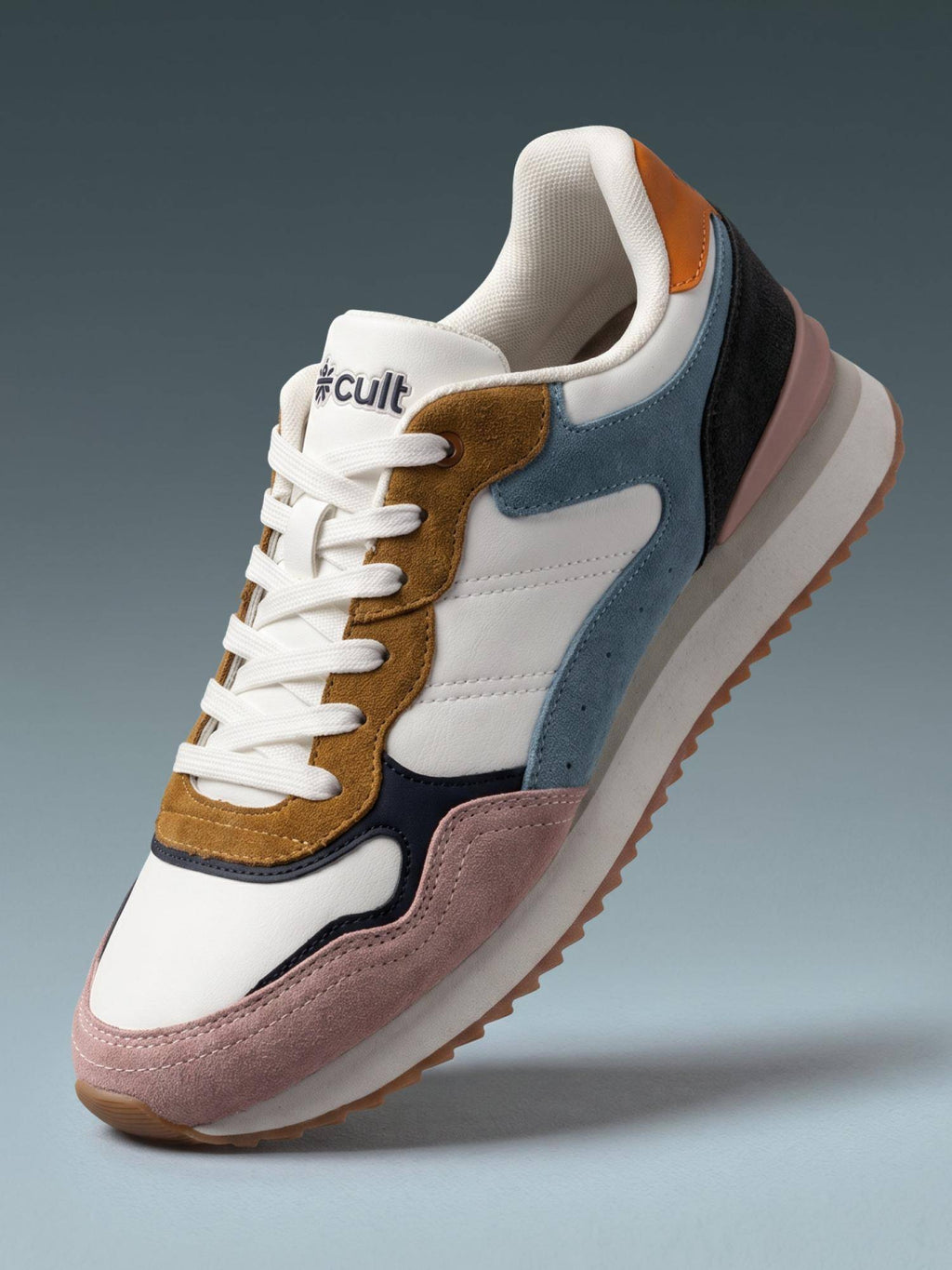 Women'S Retroedge White Sneakers | SN09 - view 1