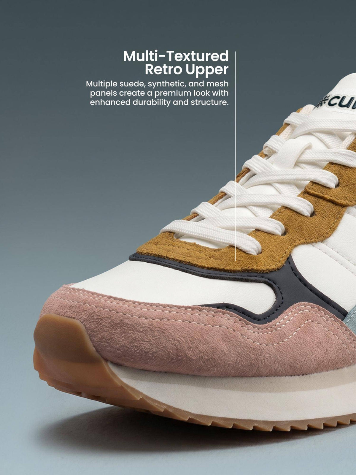 Women'S Retroedge White Sneakers | SN09 - view 5