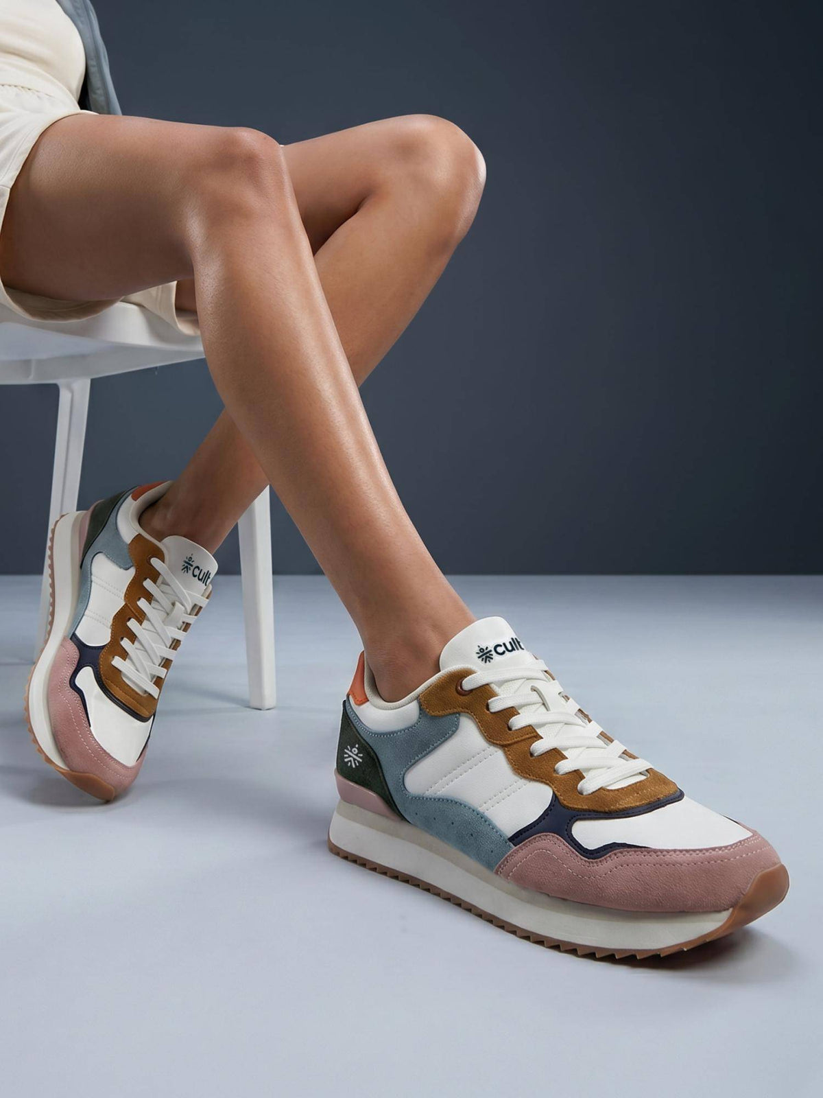 Women'S Retroedge White Sneakers | SN09 - view 7