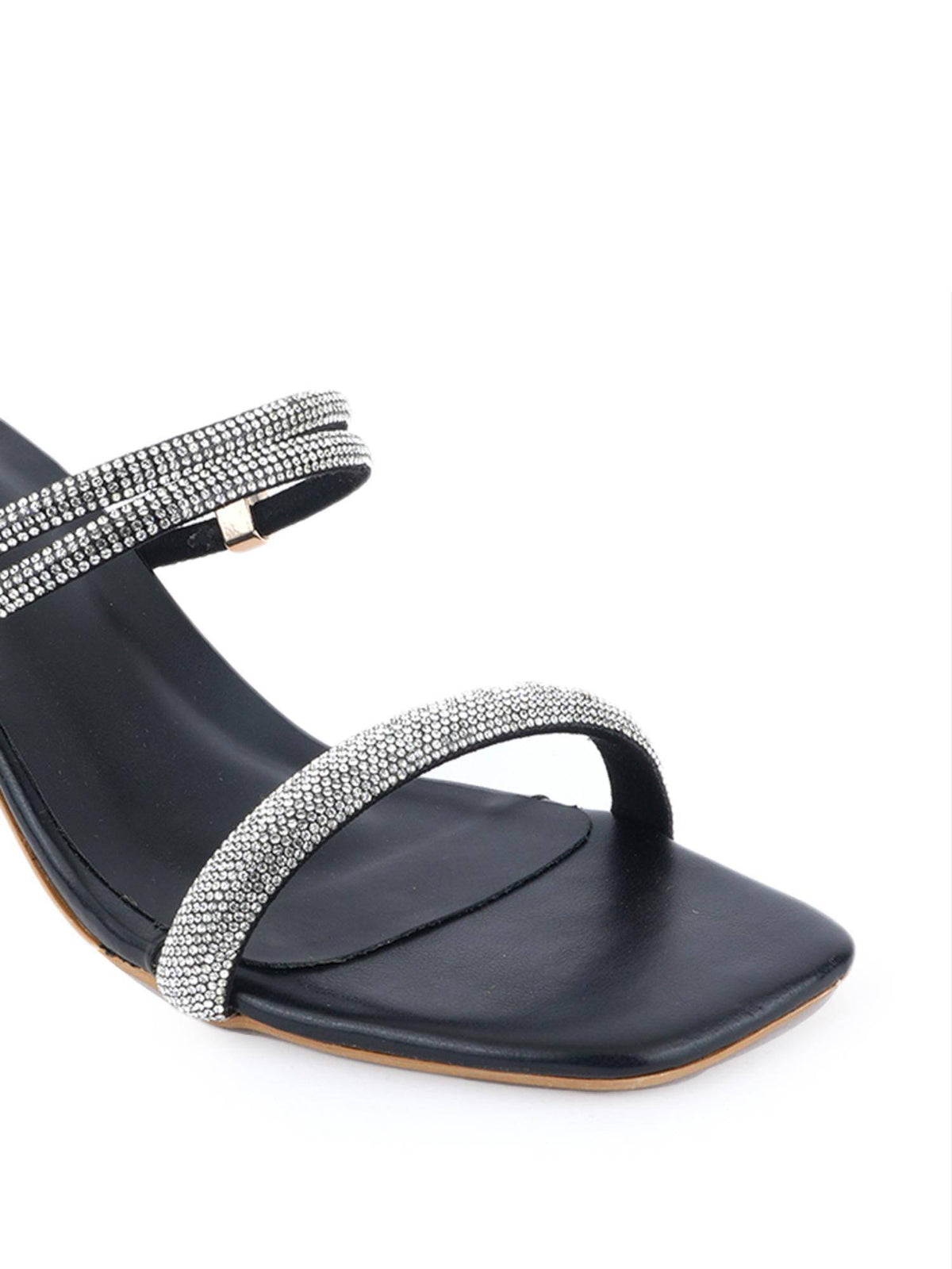 Women Black Spool Heels | H78 - view 5