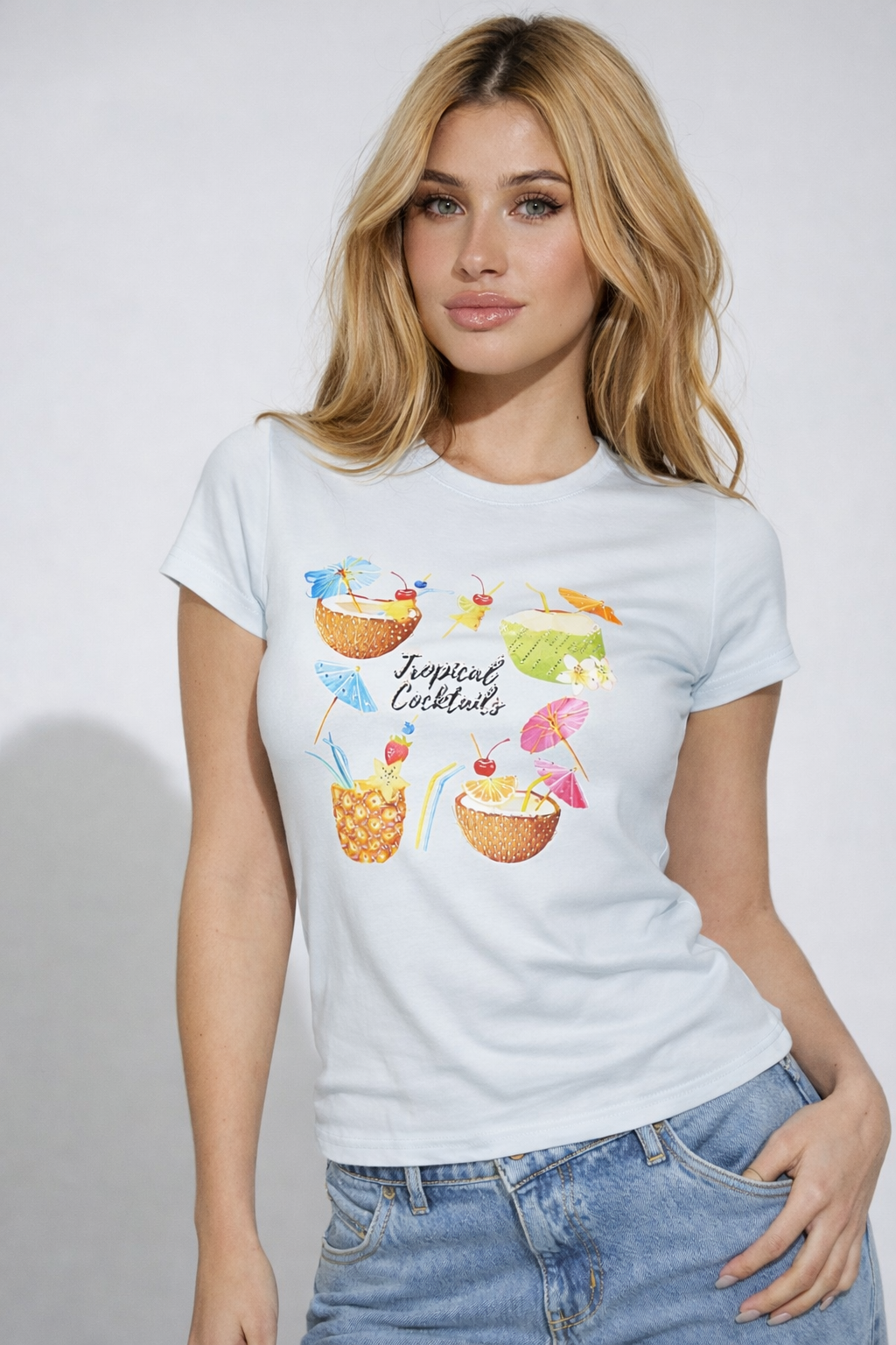 Tropical Baby Tee
