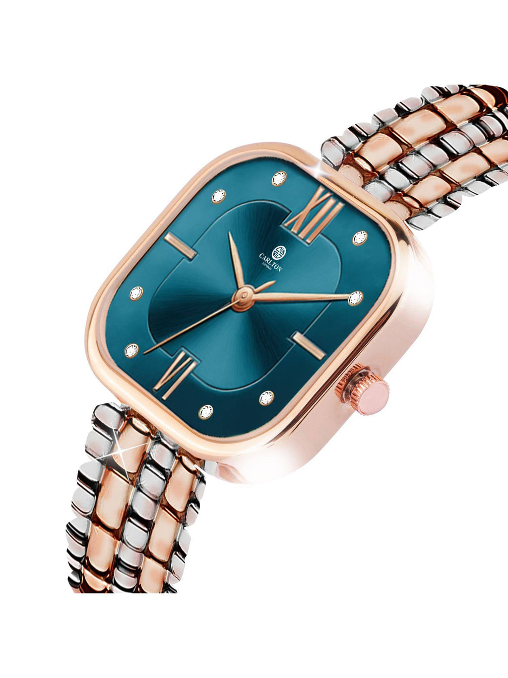 Women Chelsea Turquoise Dial Stainless Steel Analog Watch - CHELTRQ-A2 | W92 - view 3