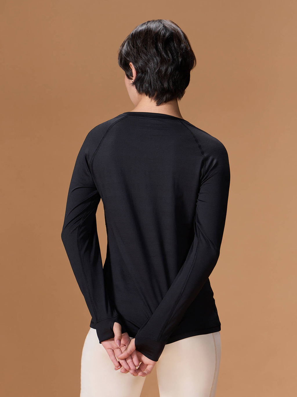 Regular Fit Basic Full Sleeve T-Shirt With A Round Neck | TS56 - view 3