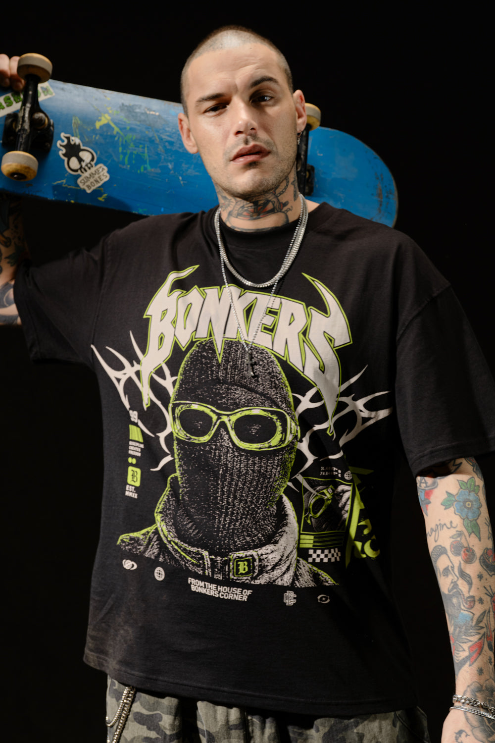 Hustle Alpha Size Oversized T-shirt OSB3