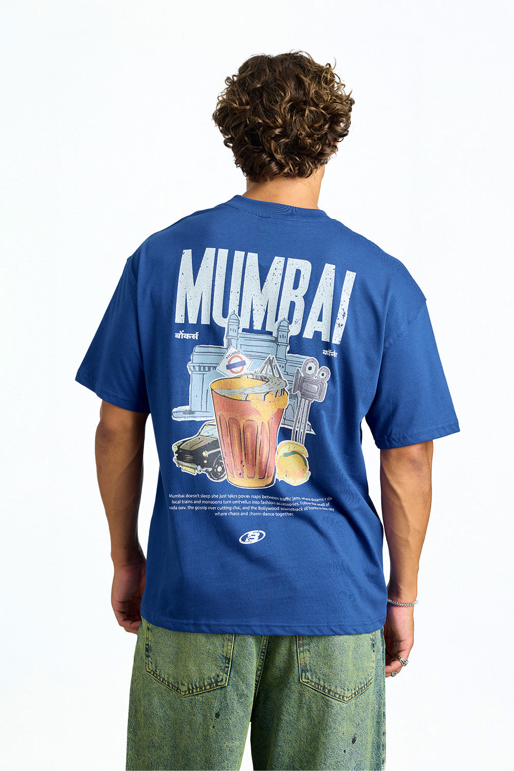 Amchi Mumbai Oversized T-shirt OSB3