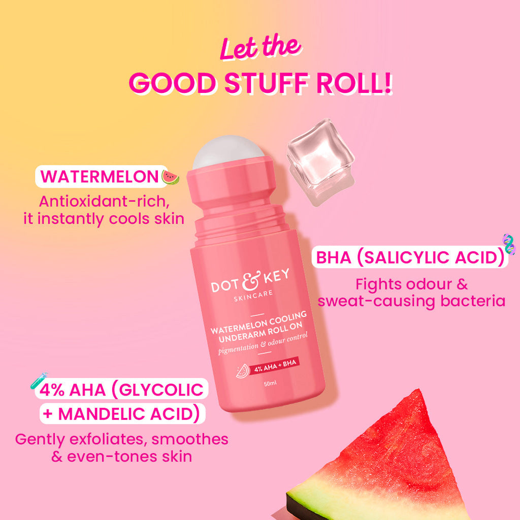 Watermelon Cooling Underarm Roll On