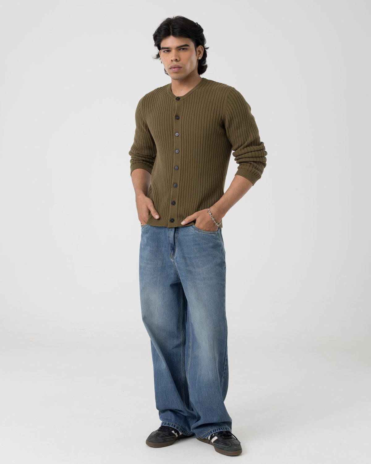 Baggy Fit Denim (Stone Blue) Morrislane
