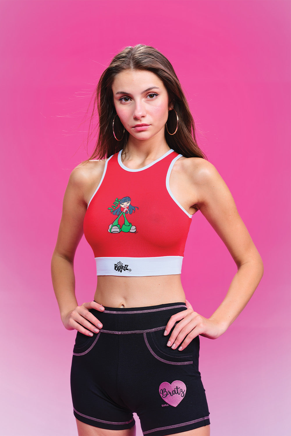 Jade Crop Sports Tank TT65
