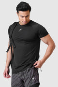 Bare Nylon T-shirt Black