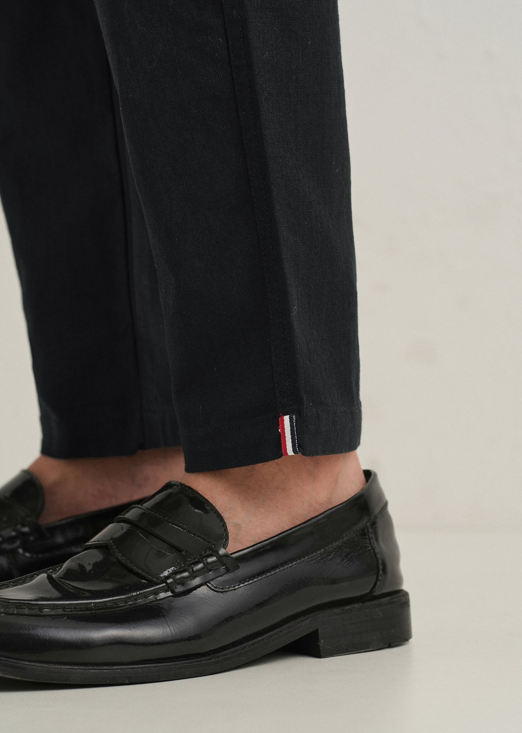 Black Linen Trouser