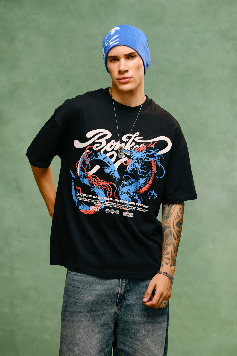 Luxury in Chaos Oversized T-shirt OSB3