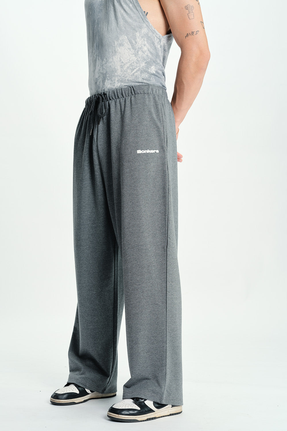 Melange Mode Loose Fit Joggers