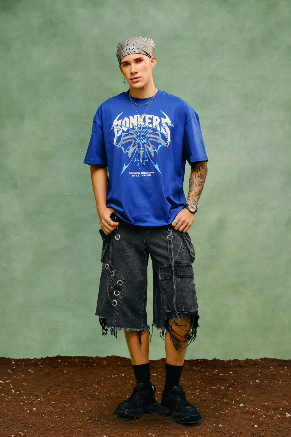 Broken Crayons Oversized T-shirt OSB3