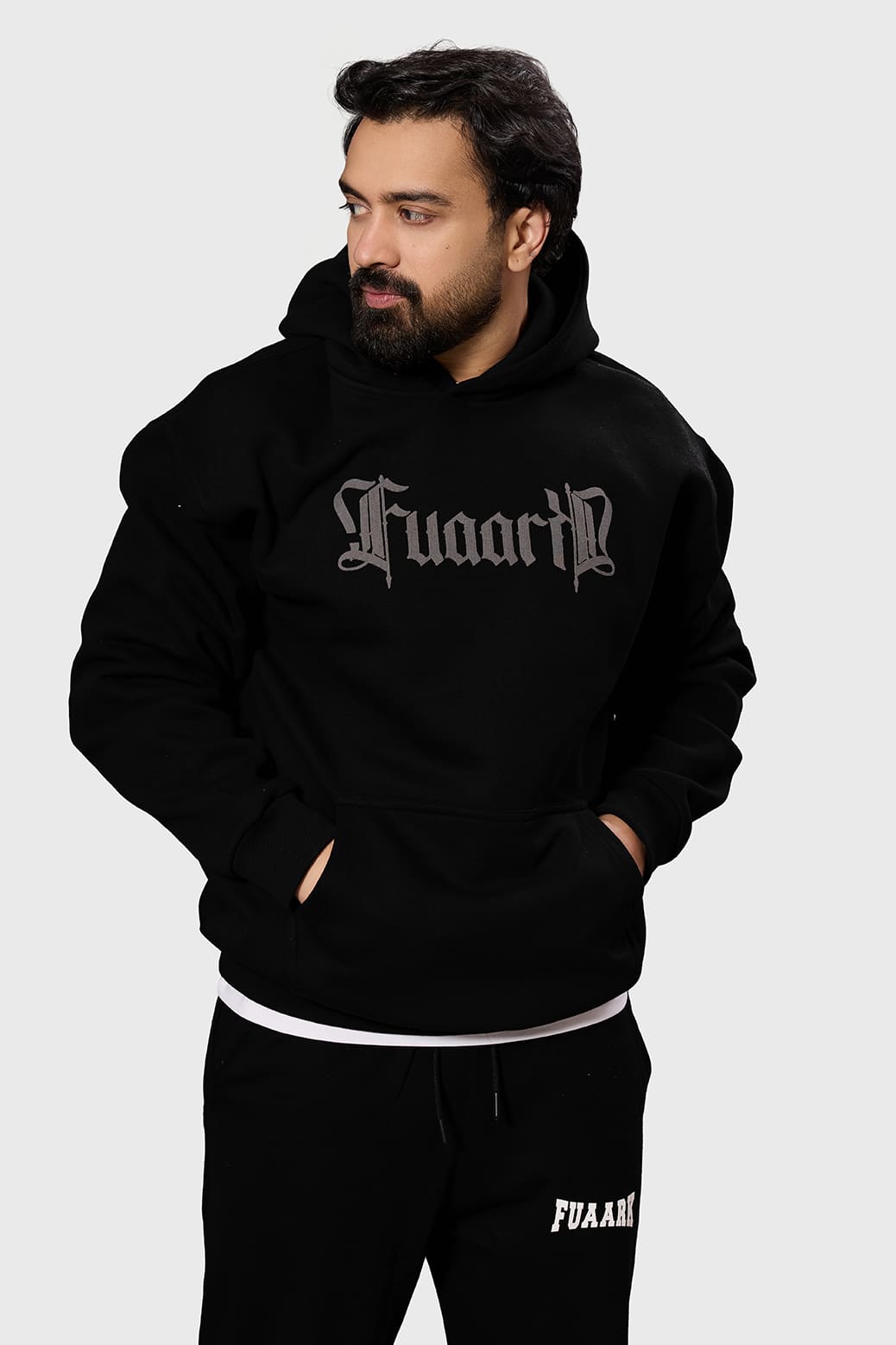 Brookline Oversized Hoodie Black