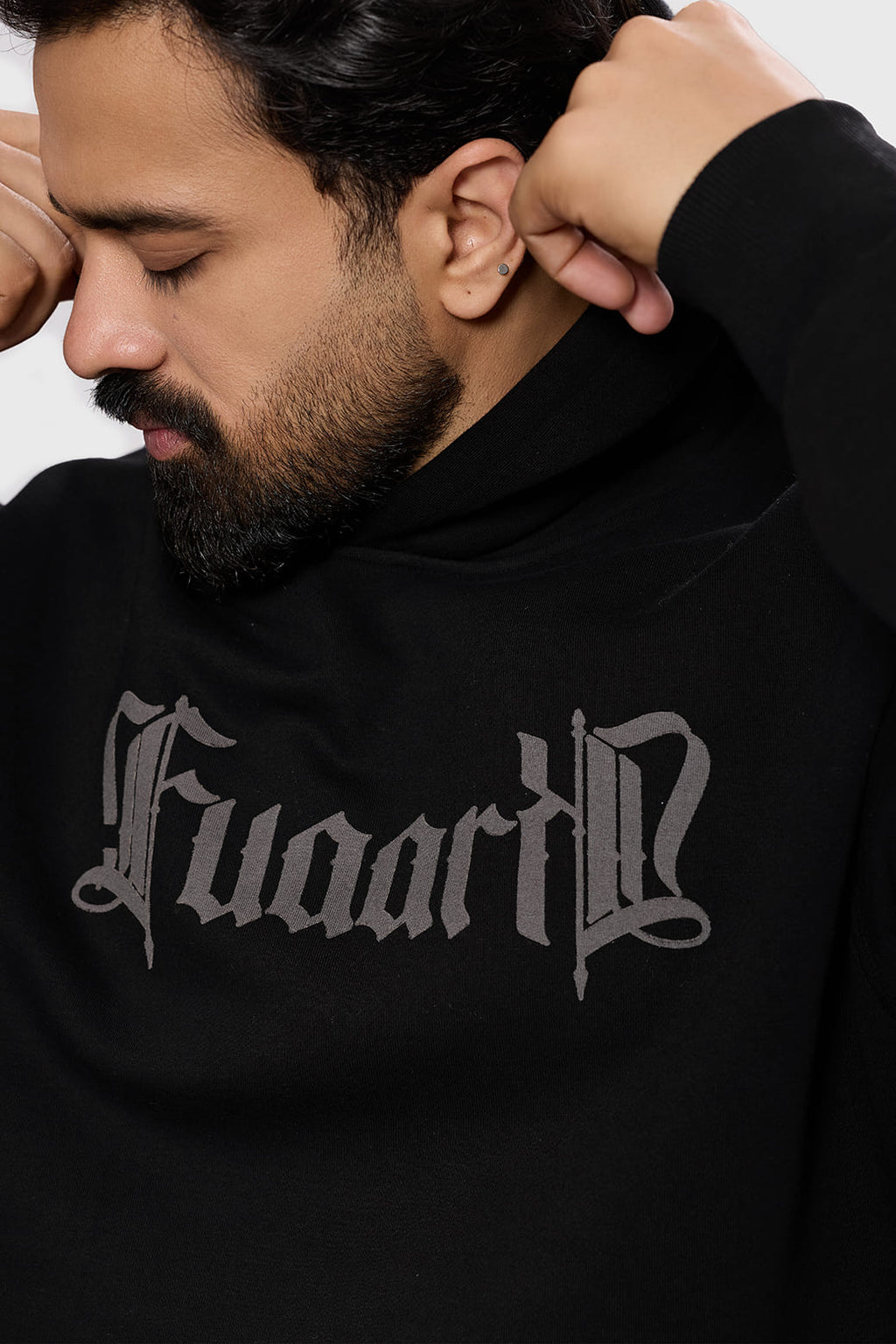 Brookline Oversized Hoodie Black