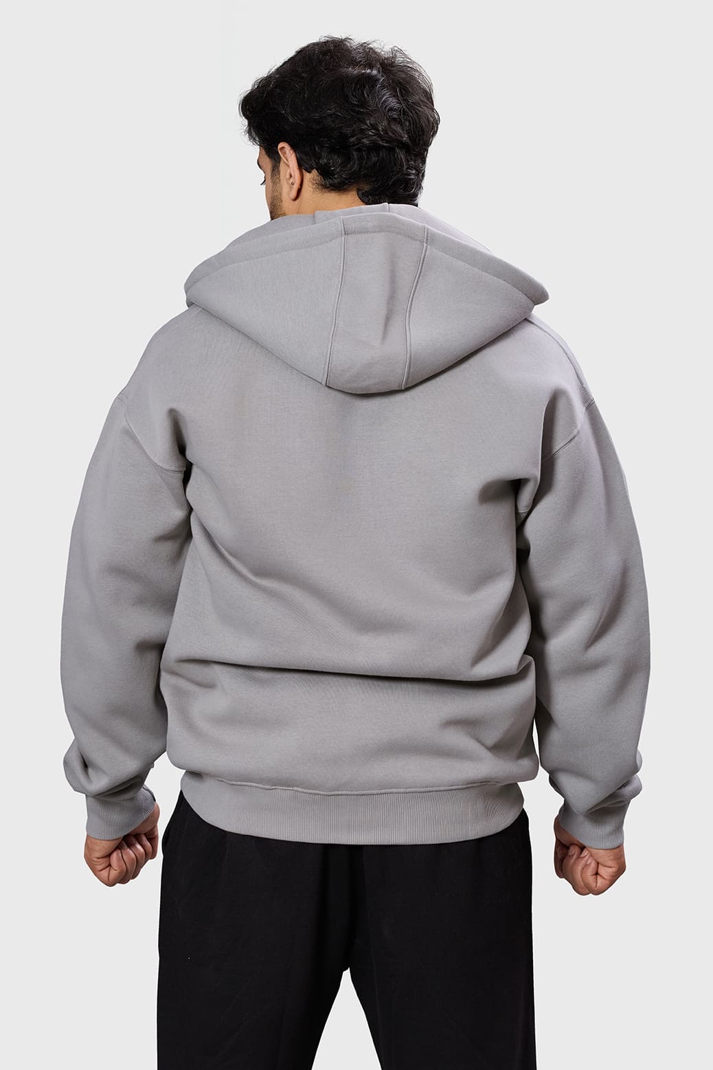 Brookline Oversized Jacket Grey