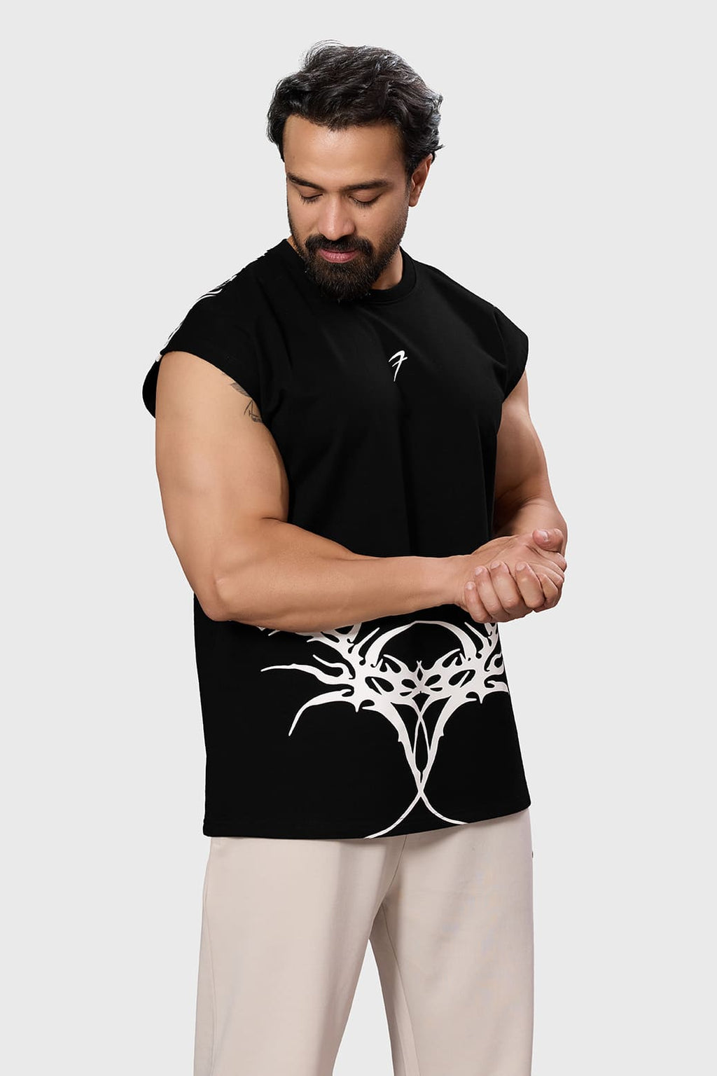 Immortal Capsleeves Tank Black