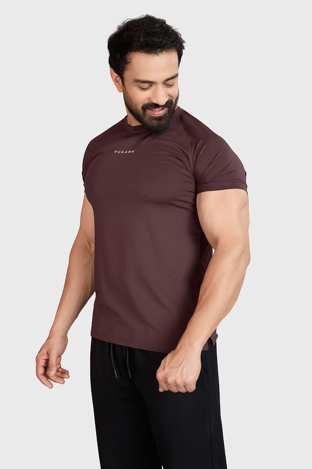 Sleek T-shirt Brown