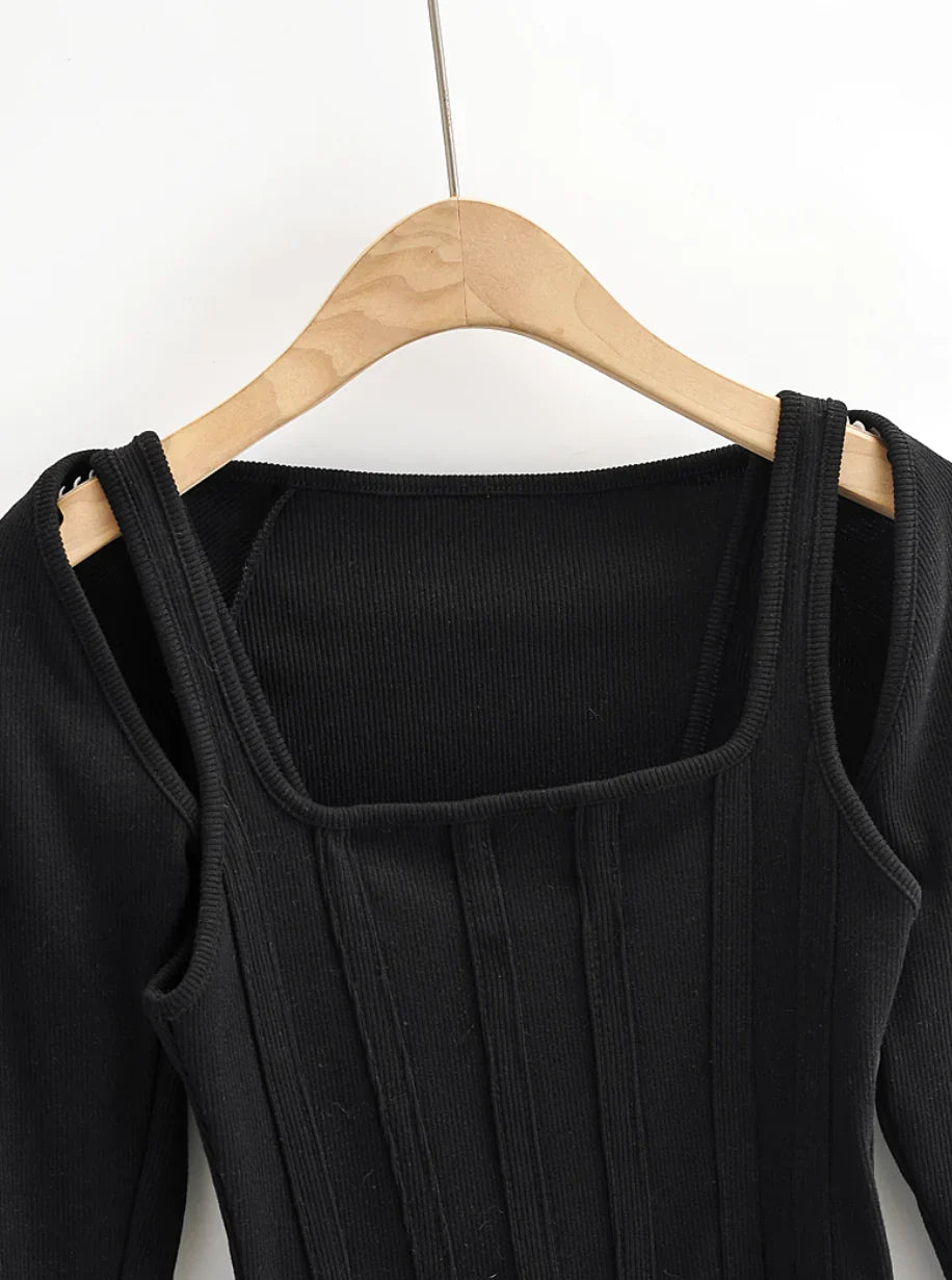 Corset with Shrug Fitted Top
