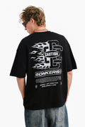 Caution Crew Oversized T-shirt OSB3