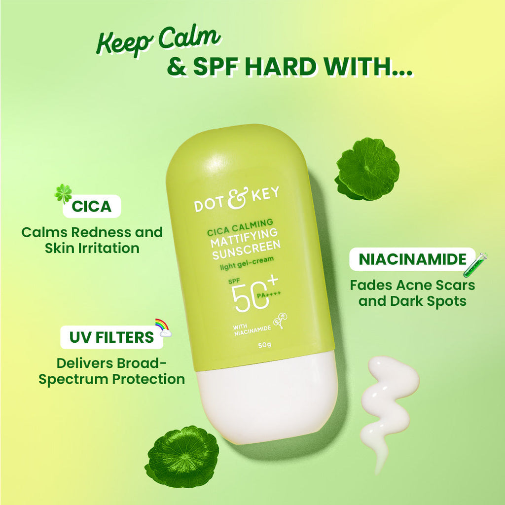SPF 50+ Cica & Niacinamide Sunscreen - Pack of 2