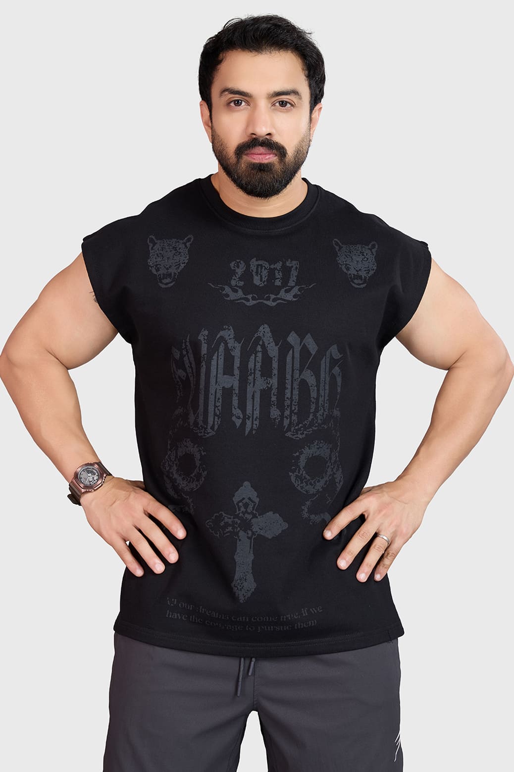 Courageous Capsleeves Tank Black