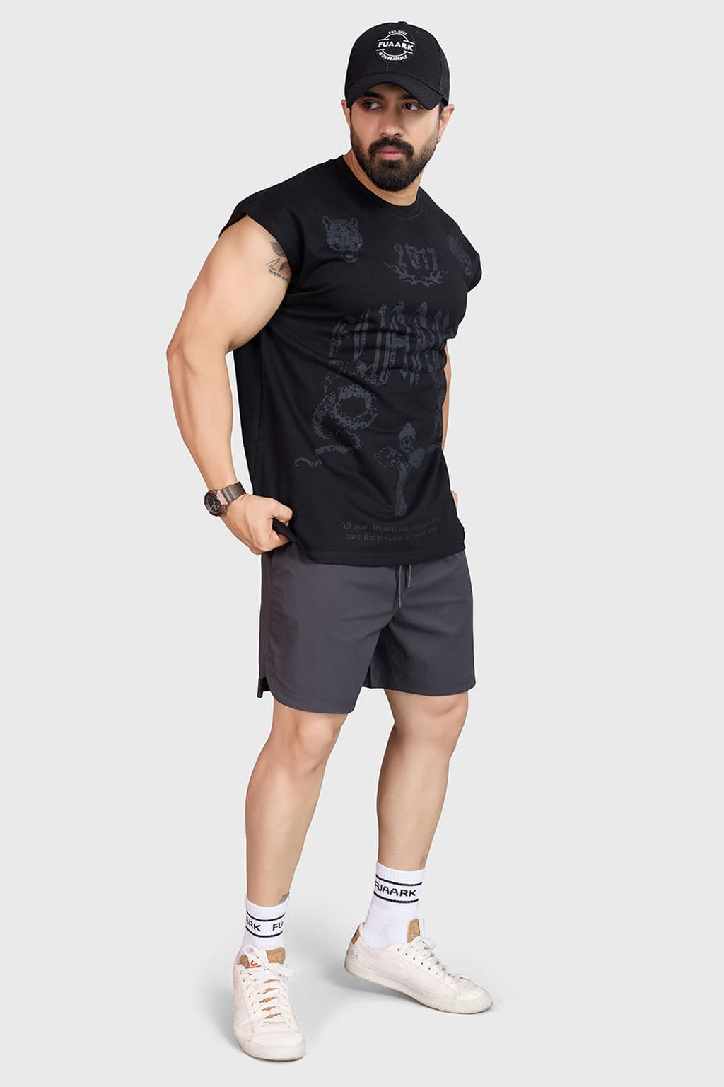 Courageous Capsleeves Tank Black