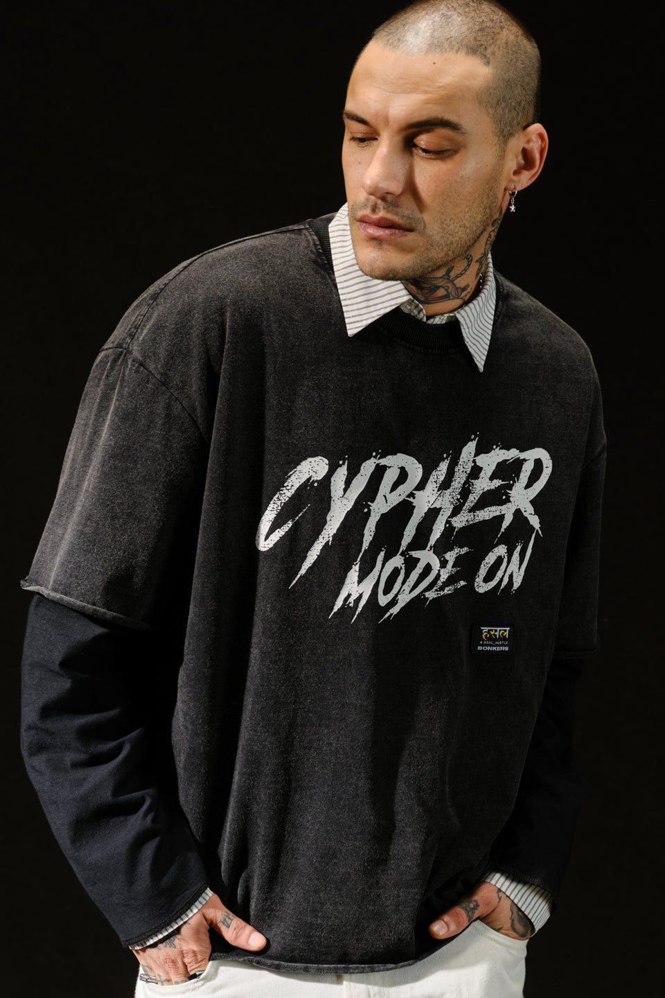 Hustle Cypher Long Sleeve T-shirt OSB3