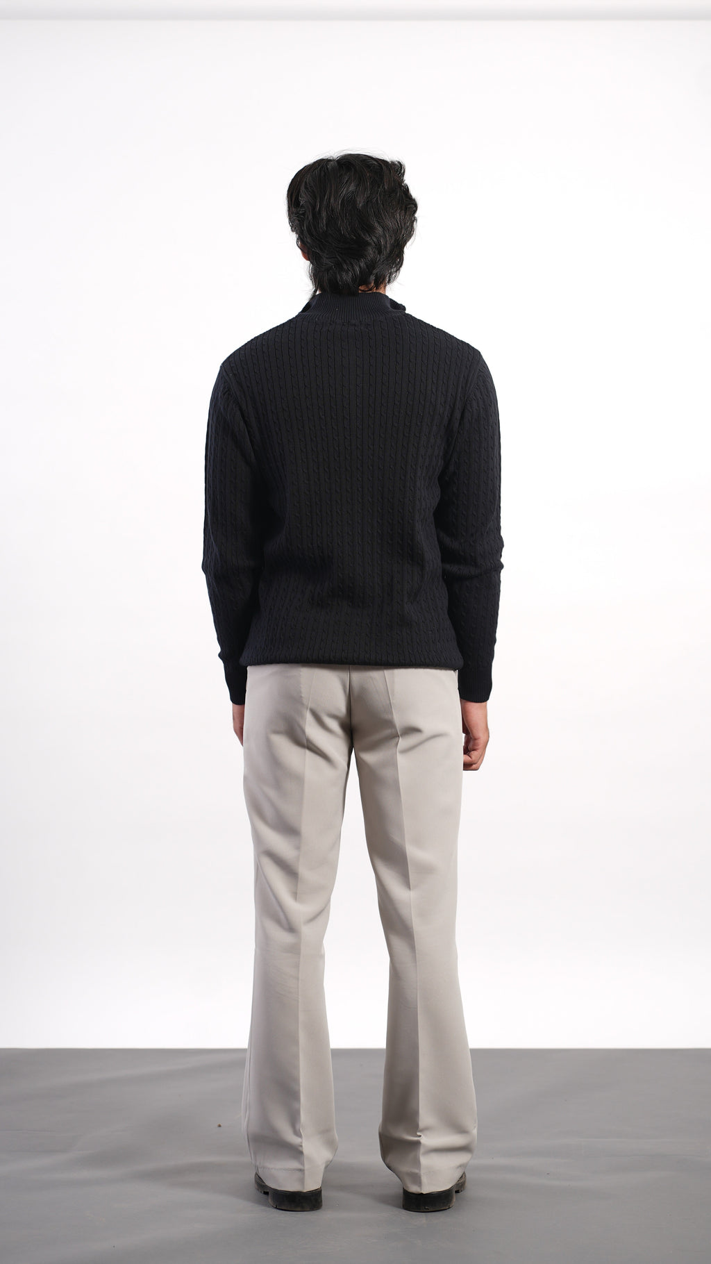 Light Grey Bootcut Pant