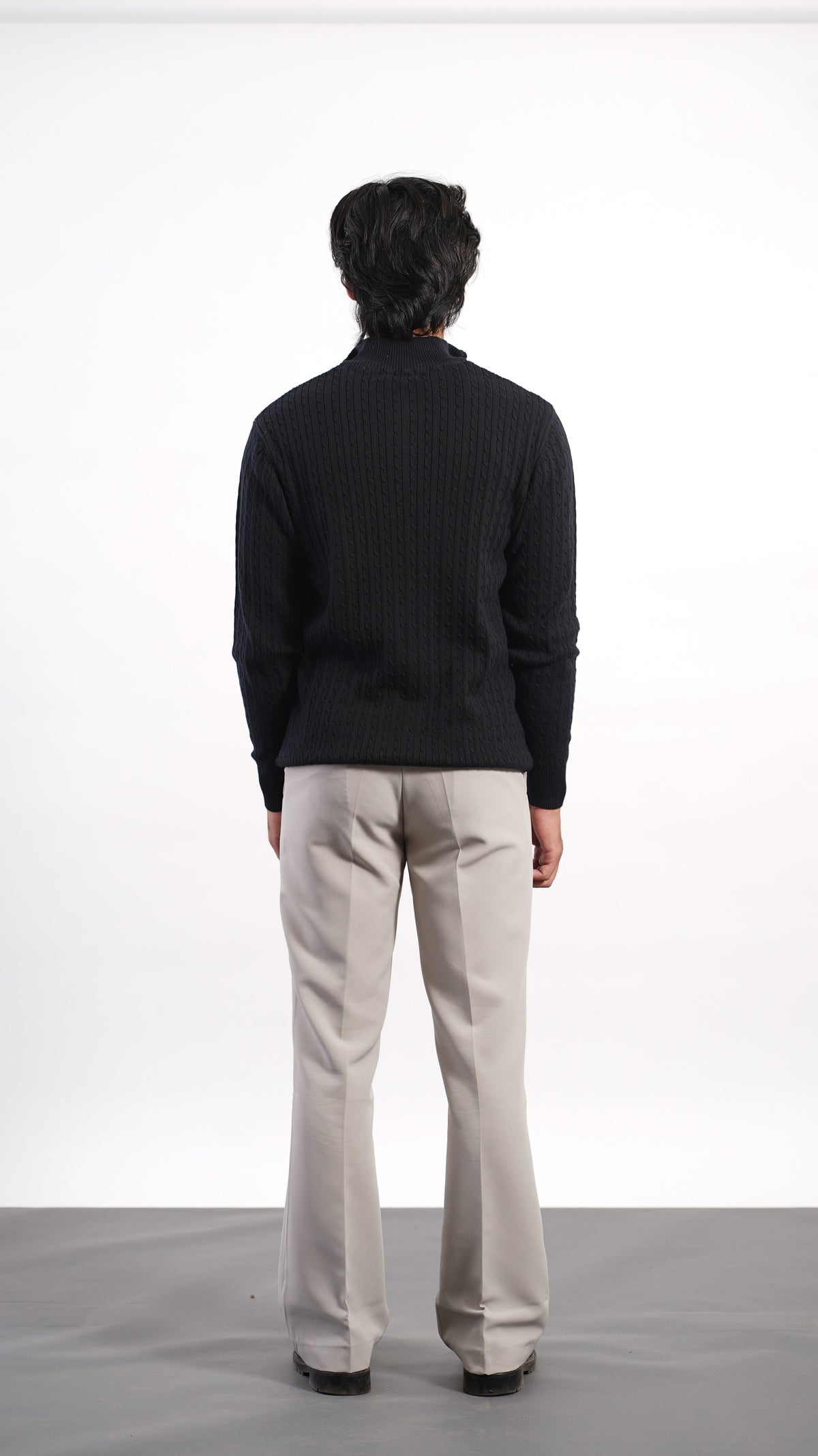 Light Grey Bootcut Pant