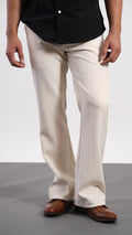 Cream Bootcut Pant