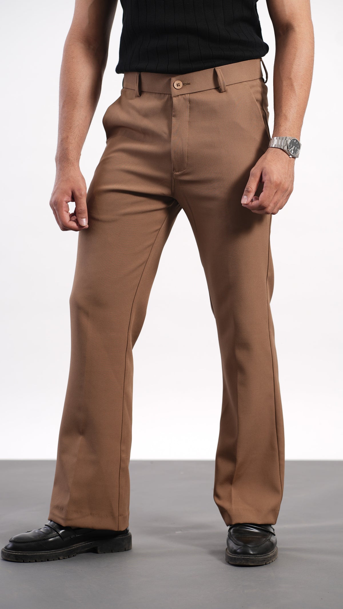 Tan Bootcut Pant