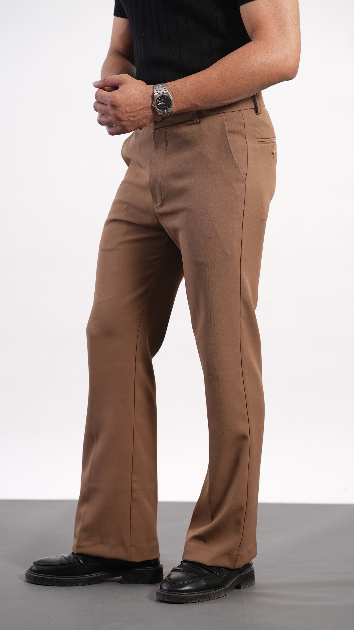 Tan Bootcut Pant