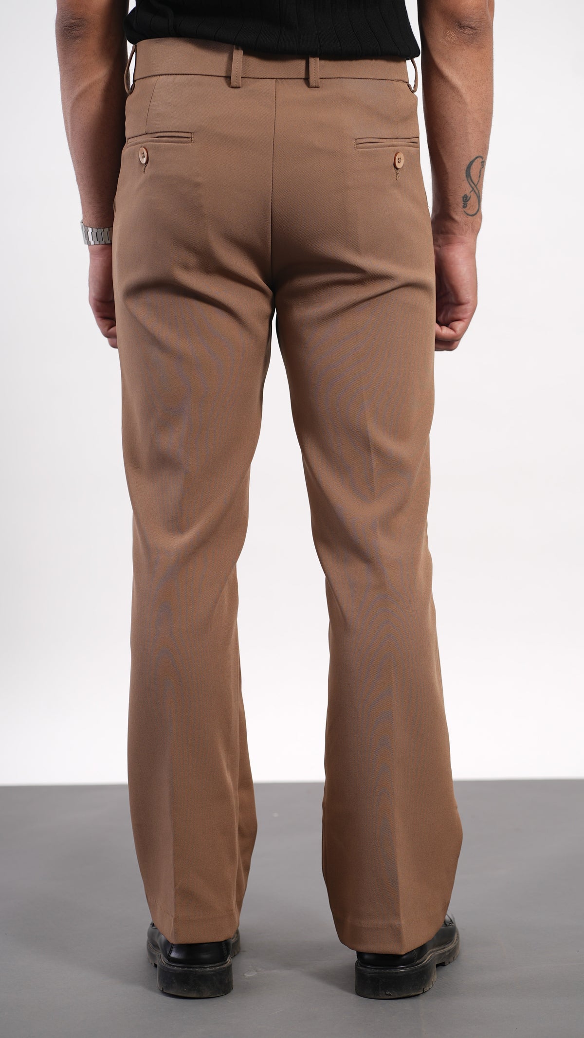 Tan Bootcut Pant