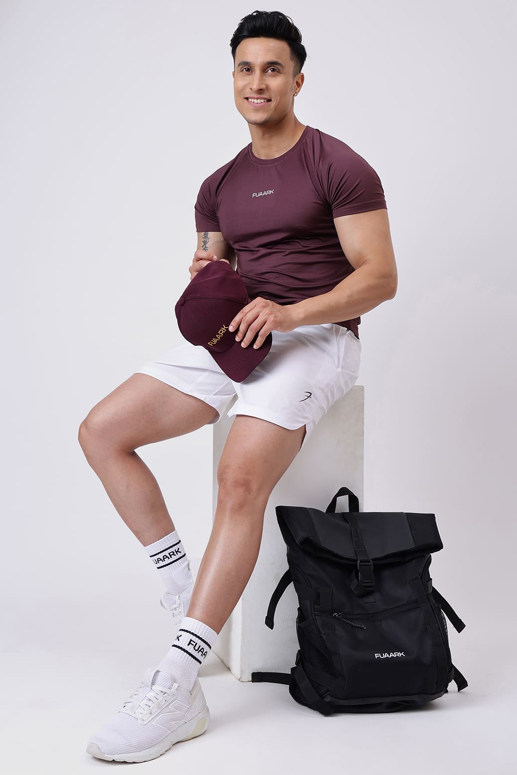 Edge Shorts White