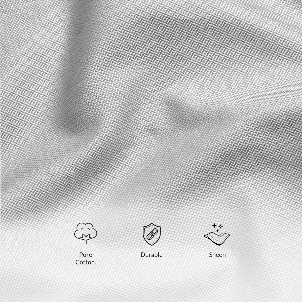 Royal Oxford Dobby Shirt in Dove Grey