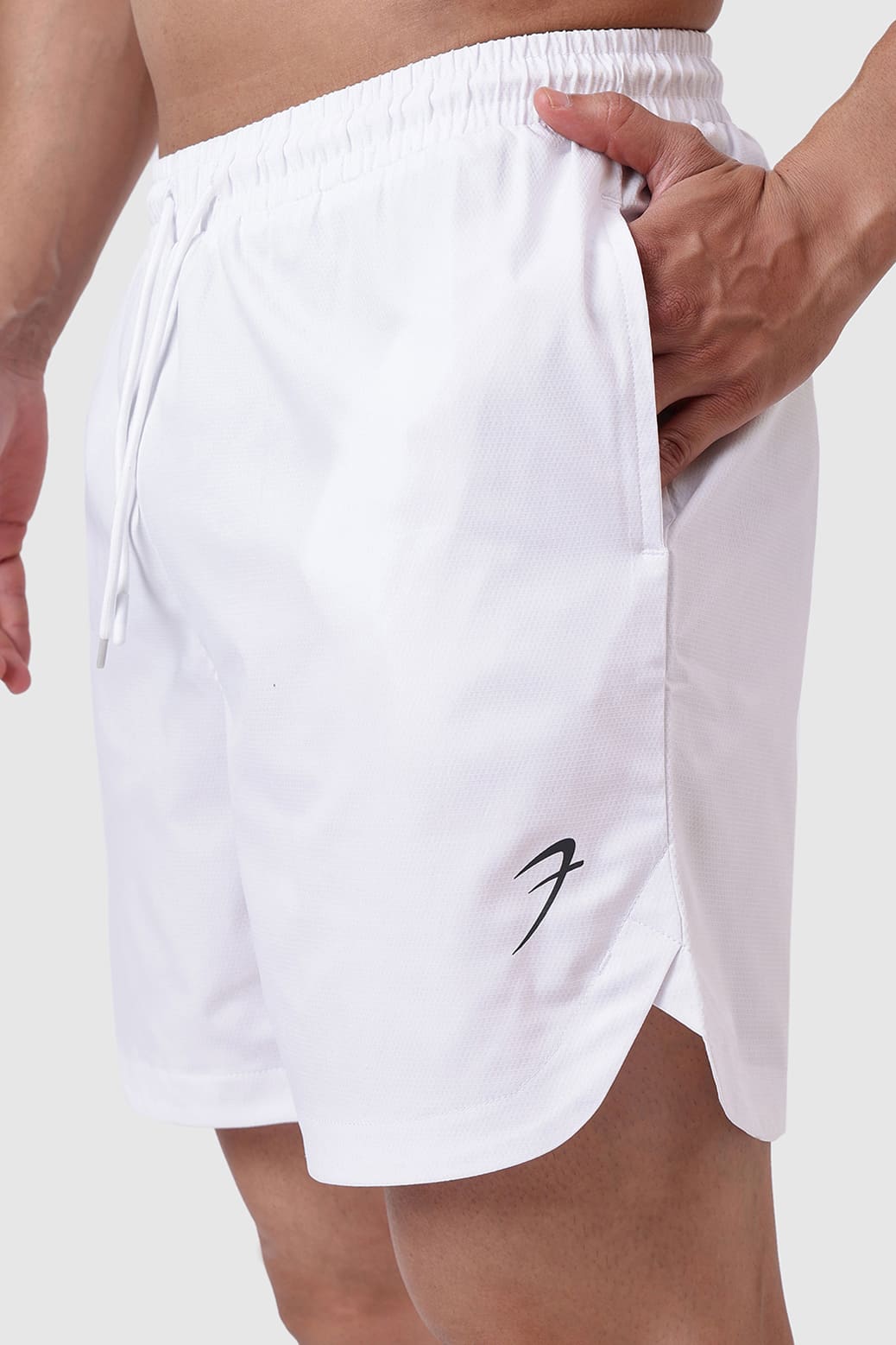 Edge Shorts White